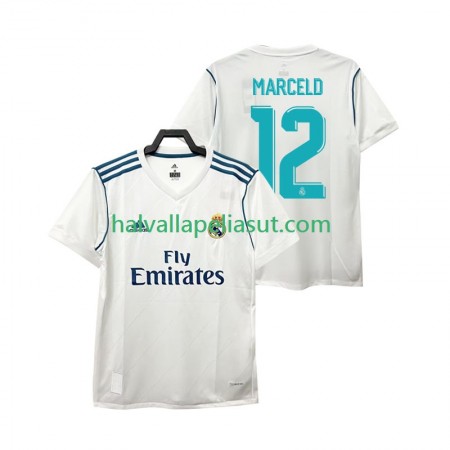 Jalkapallo Pelipaidat/Peliasut Real Madrid MARCELD 12 2017 Retro Kotipaita 2018 Lyhythihainen